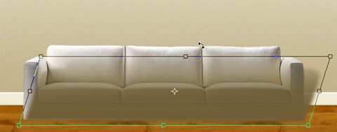 couch shadow transform