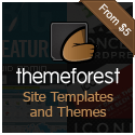 WordPress themes and site template