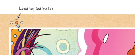 loading indicator