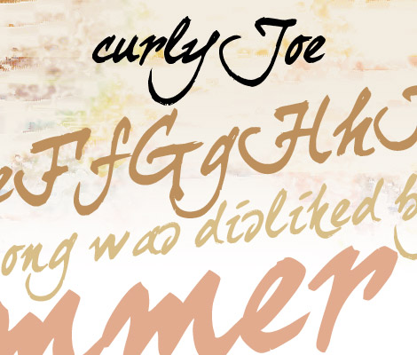 CurlyJoe free font