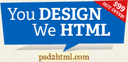 PSD 2 HTML